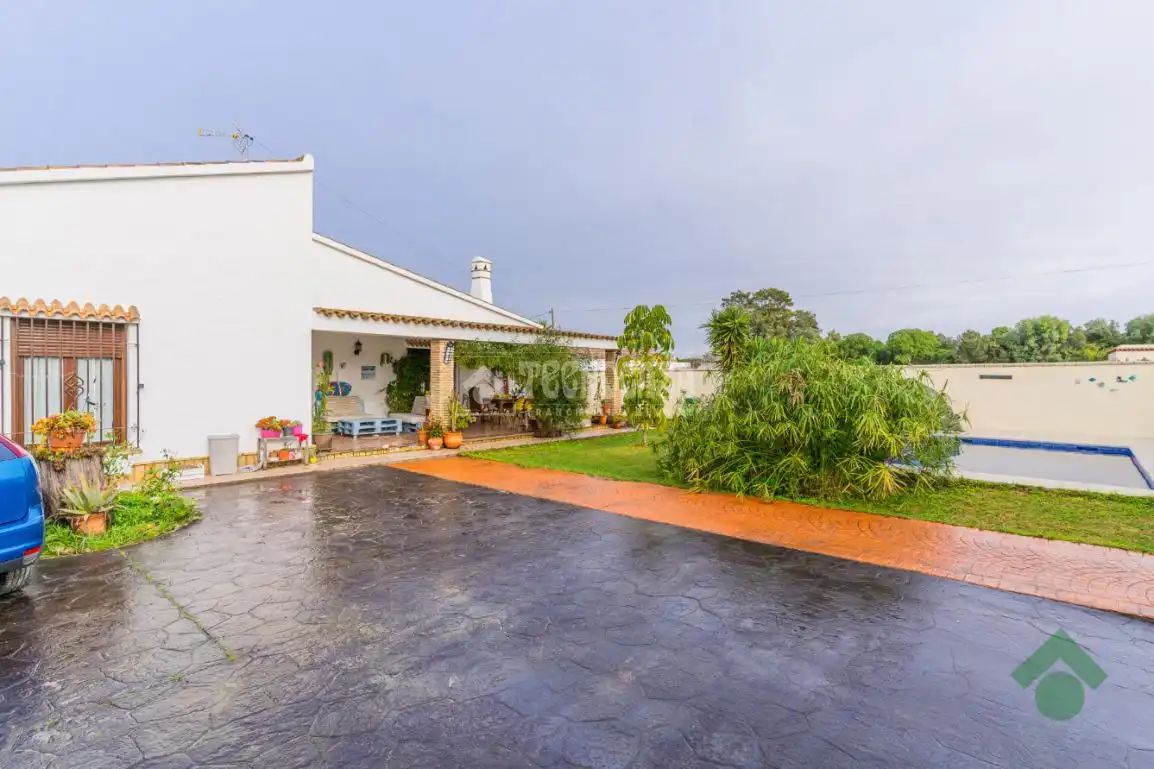 Außenansicht von Country house zum Verkauf in Conil de la Frontera mit Heizung, Privatgarten und Terrasse