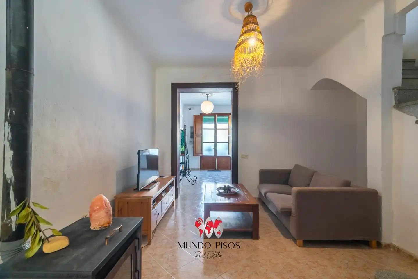 Wohnzimmer von Haus oder Chalet zum Verkauf in Sant Joan mit Parkett, Terrasse und Abstellraum
