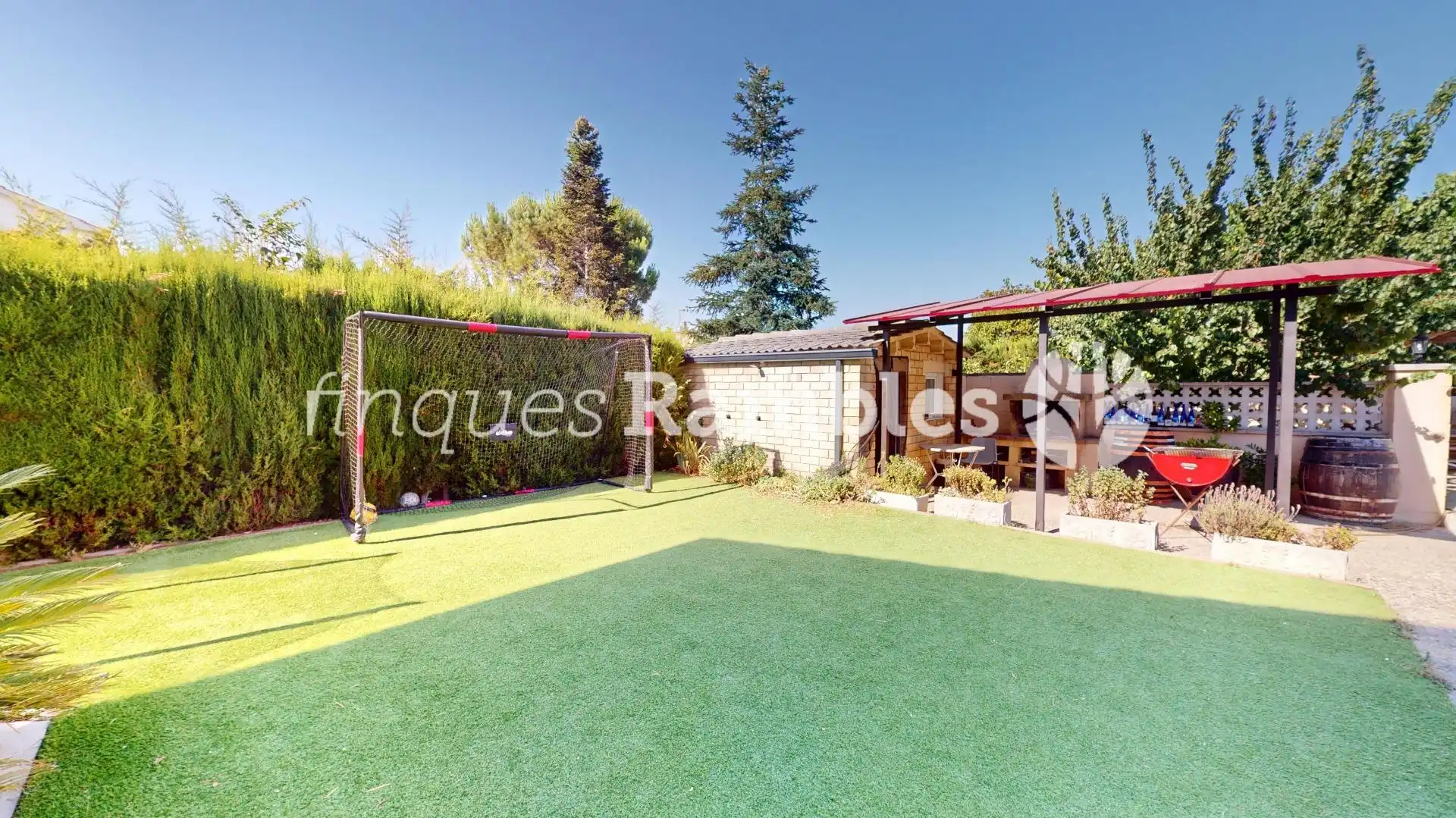 Terraza de Casa o chalet en venta en La Torre de Claramunt con Calefacción, Jardín privado y Parquet