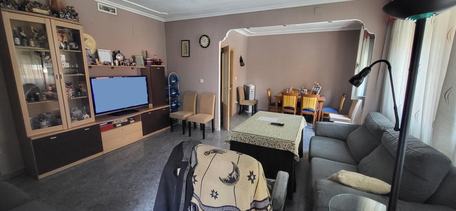 Sala de estar de Piso en venta en  Albacete Capital con Aire acondicionado, Calefacción y Balcón