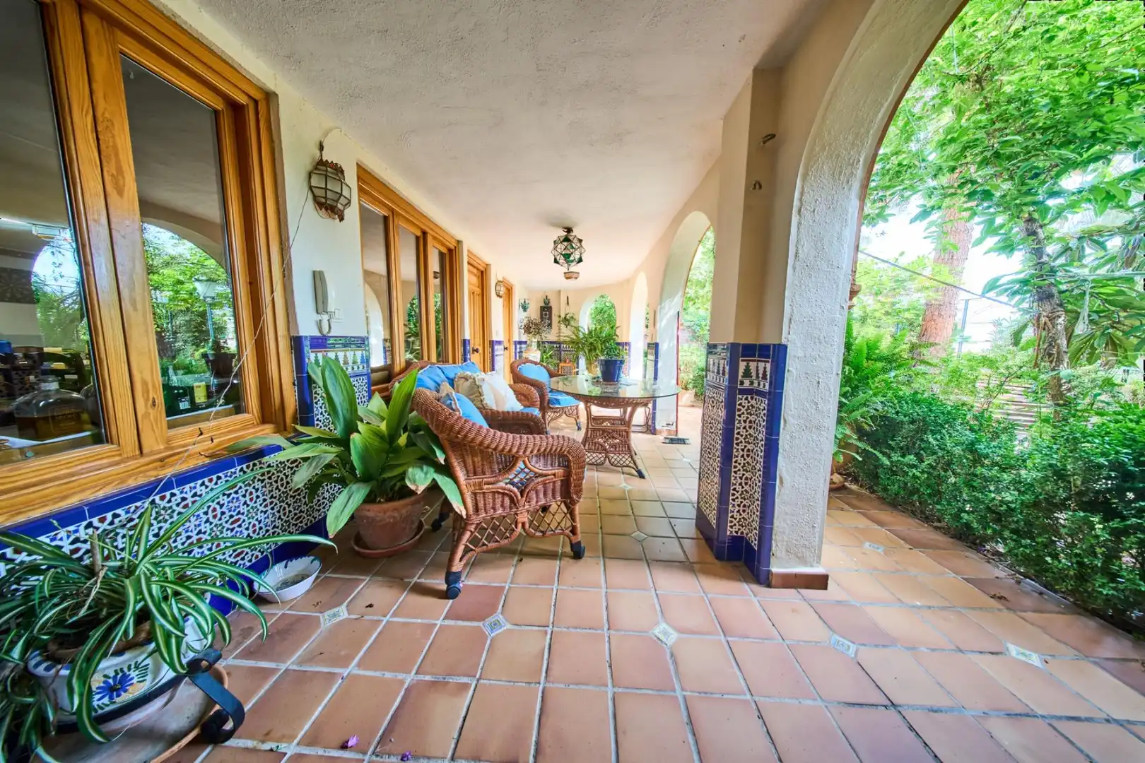 Terraza de Casa o chalet en venta en Granada con Aire acondicionado, Calefacción y Jardín privado