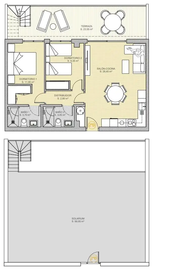 Ático con piscina en venta en Balcón de Finestrat - Terra Marina, imagen 20
