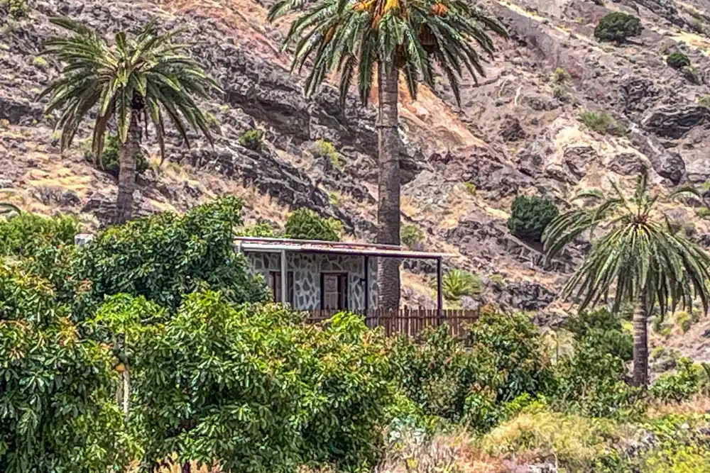 Vista exterior de Finca rústica en venda en Vallehermoso amb Terrassa