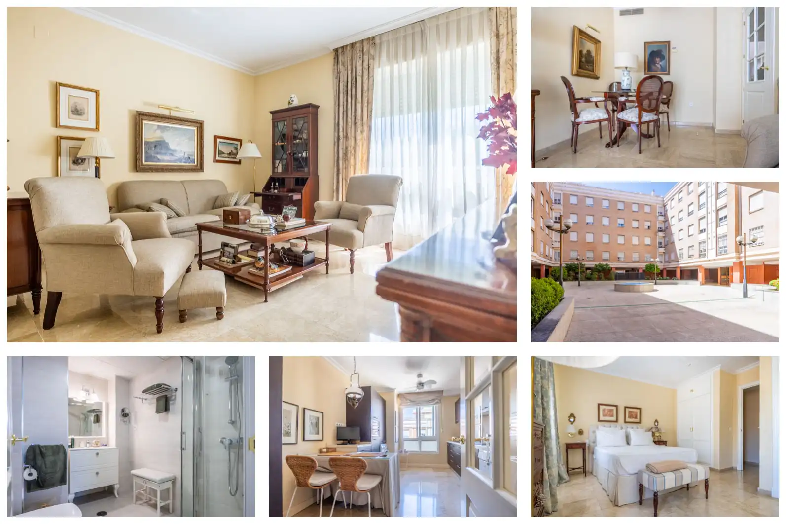 Exterior view of Flat for sale in Sevilla  with Air Conditioner, Heating and Storage room