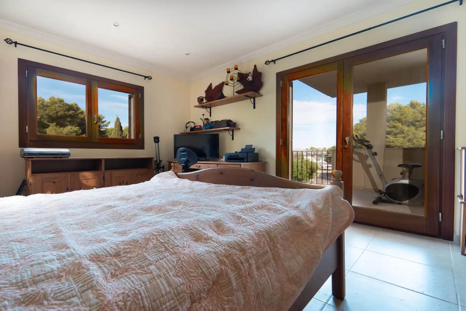 Dormitori de Casa o xalet en venda en Alcúdia amb Aire condicionat, Calefacció i Jardí privat