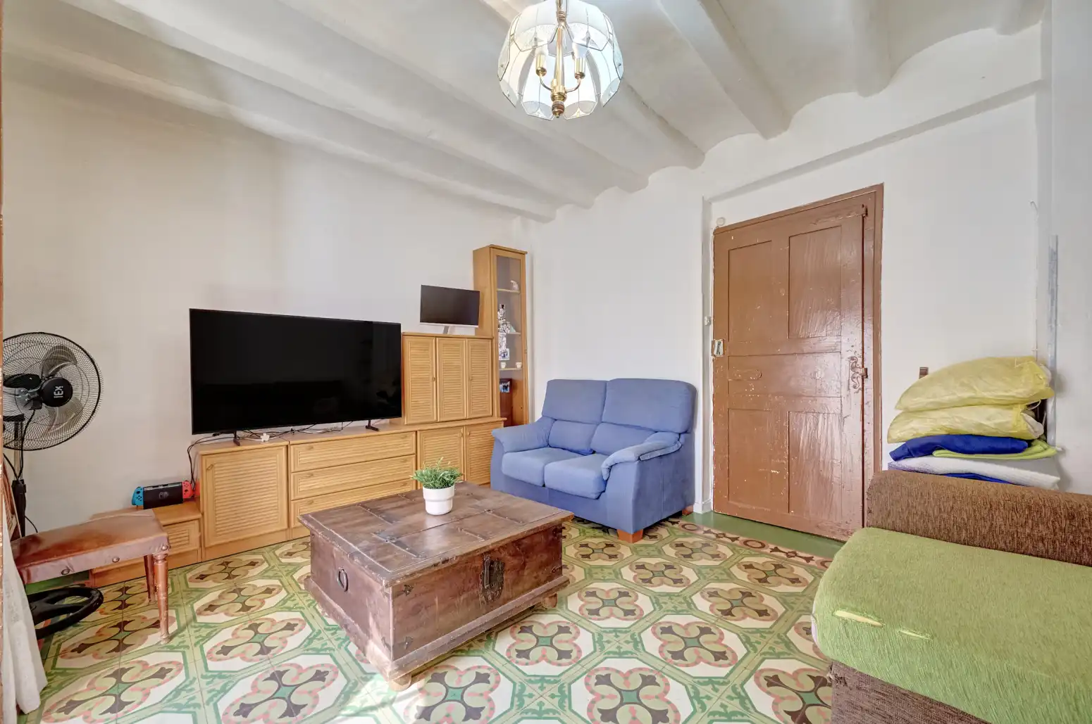 Sala de estar de Casa o chalet en venta en Falces con Calefacción, Jardín privado y Parquet