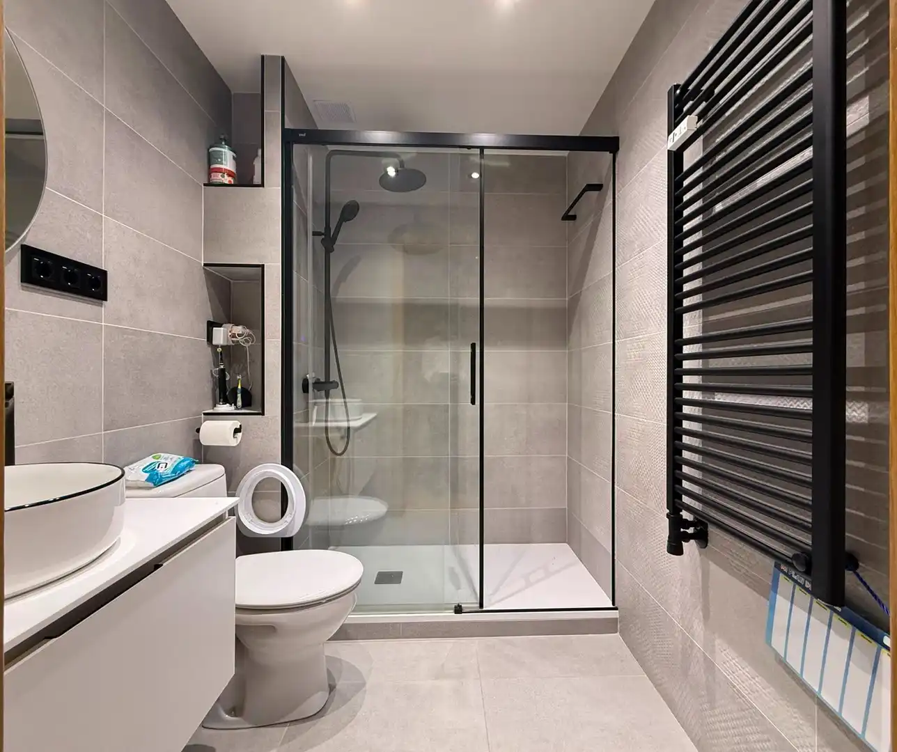 Badezimmer von Wohnung zum Verkauf in Getafe mit Heizung, Terrasse und Abstellraum