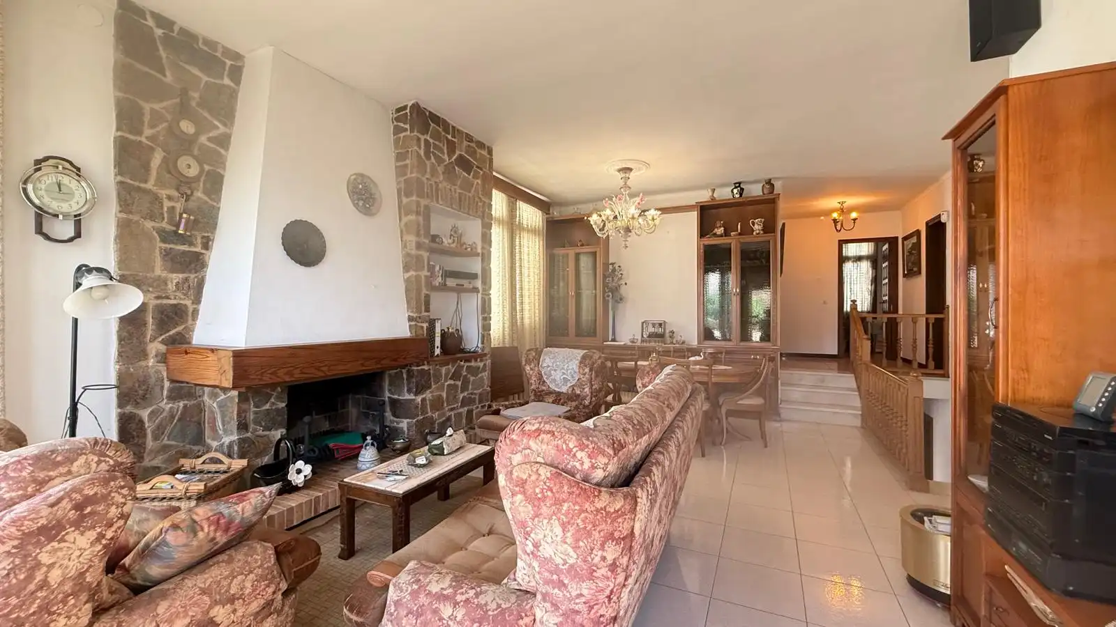 Sala d'estar de Finca rústica en venda en Palafrugell amb Aire condicionat, Calefacció i Jardí privat