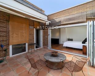 Terrace of Duplex to rent in  Madrid Capital  with Air Conditioner, Terrace and Balcony