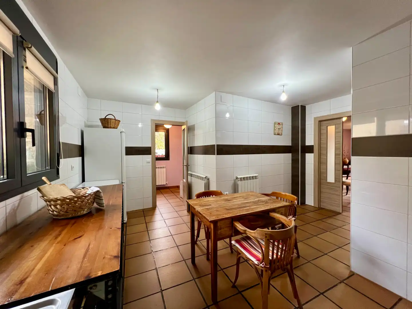 Cocina de Casa o chalet en venta en Ayerbe con Calefacción, Terraza y Amueblado