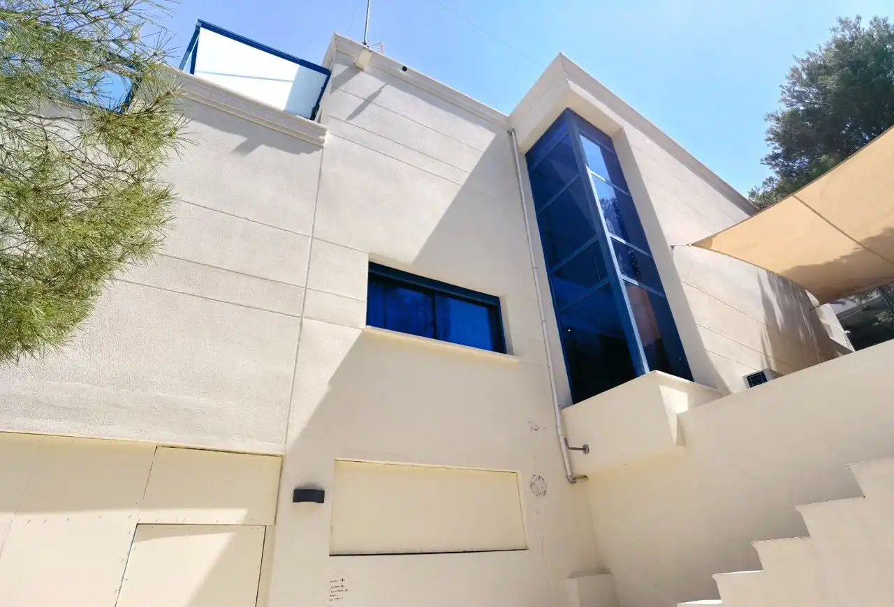 Vista exterior de Casa o chalet en venta en Altea con Aire acondicionado, Calefacción y Jardín privado