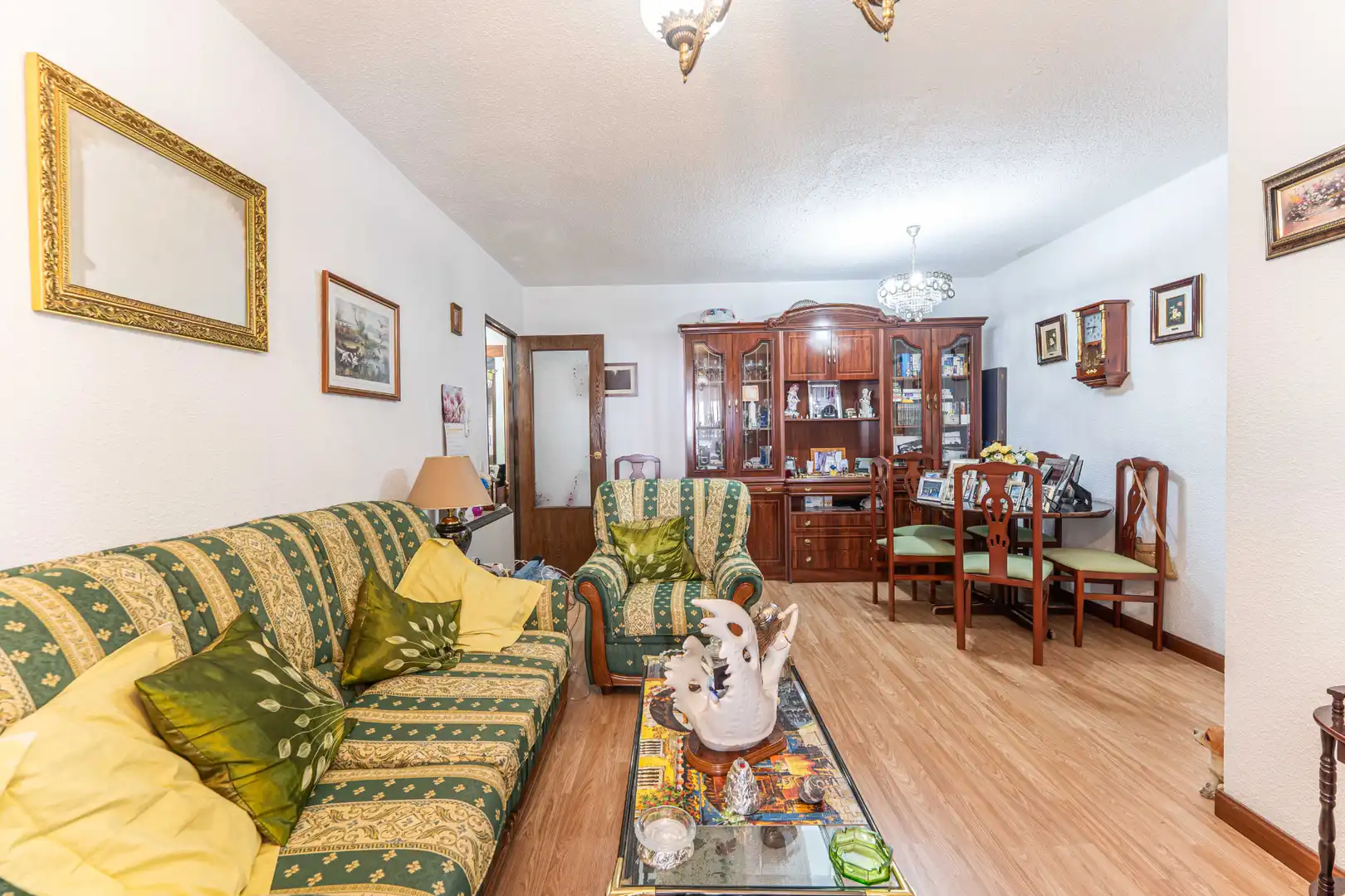 Sala de estar de Piso en venta en Humanes de Madrid con Terraza, Amueblado y Horno
