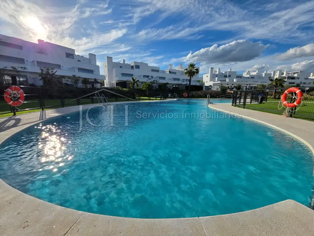 Jardín de Ático de alquiler en Estepona con Amueblado