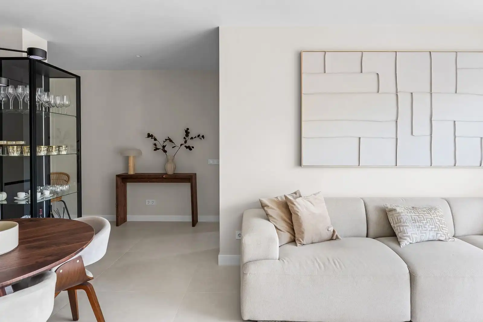 Living room of Flat for sale in Benahavís  with Air Conditioner, Terrace and Furnished