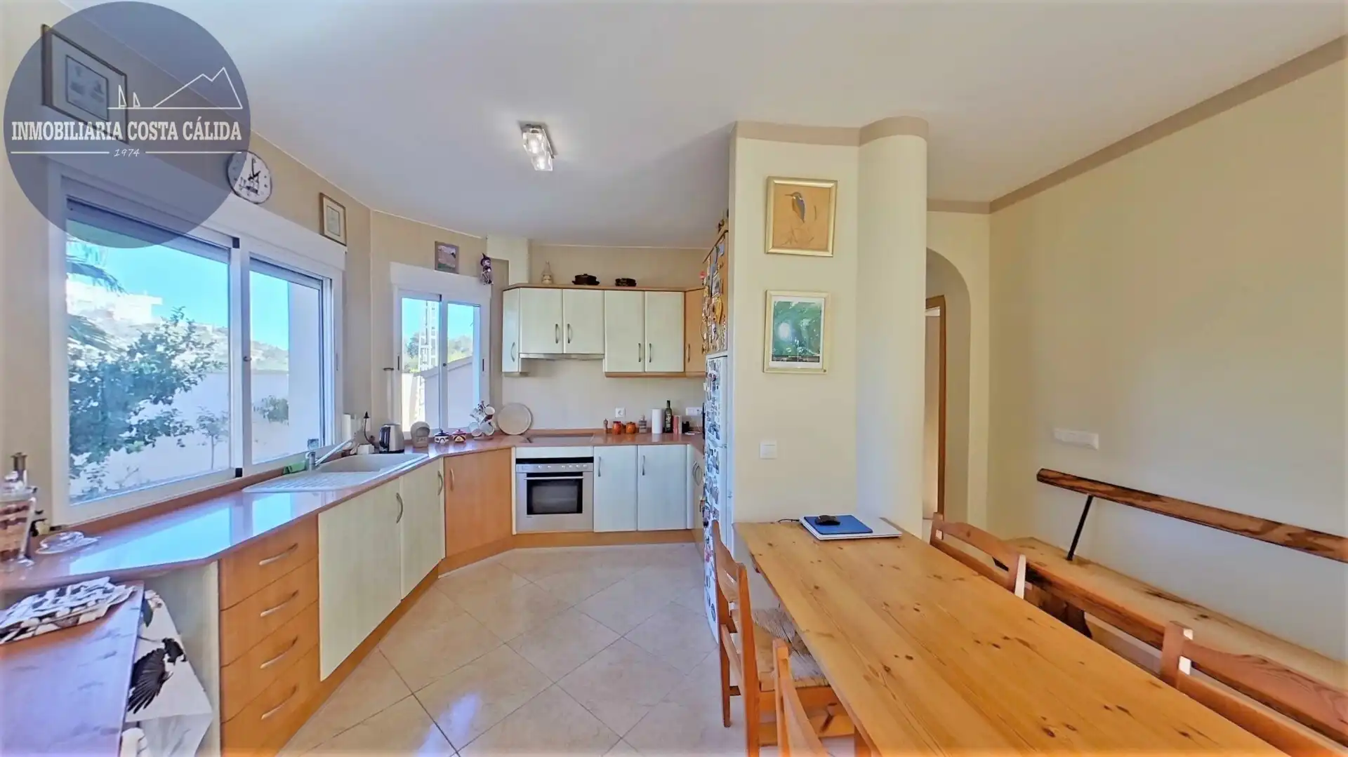 Cocina de Casa o chalet en venta en Águilas con Aire acondicionado, Calefacción y Jardín privado