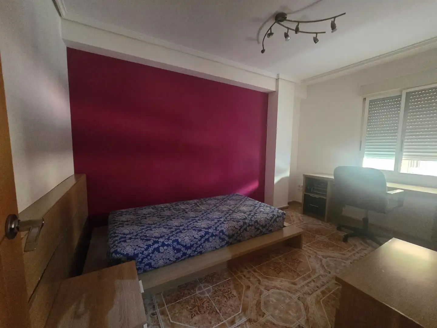 Schlafzimmer von Wohnung zum Verkauf in Castellón de la Plana / Castelló de la Plana mit Klimaanlage, Möbliert und Balkon