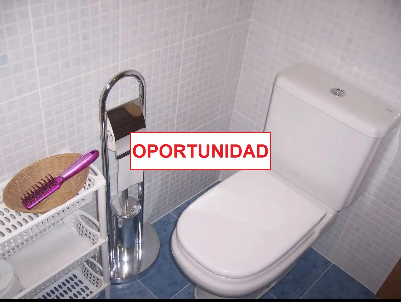 Bany de Dúplex en venda en Ciudad Real amb Aire condicionat, Traster i Moblat