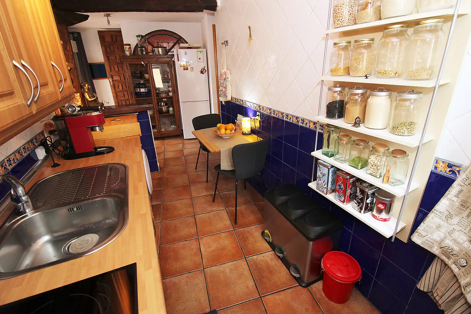 Cocina de Casa adosada en venta en El Atazar con Calefacción, Terraza y Trastero