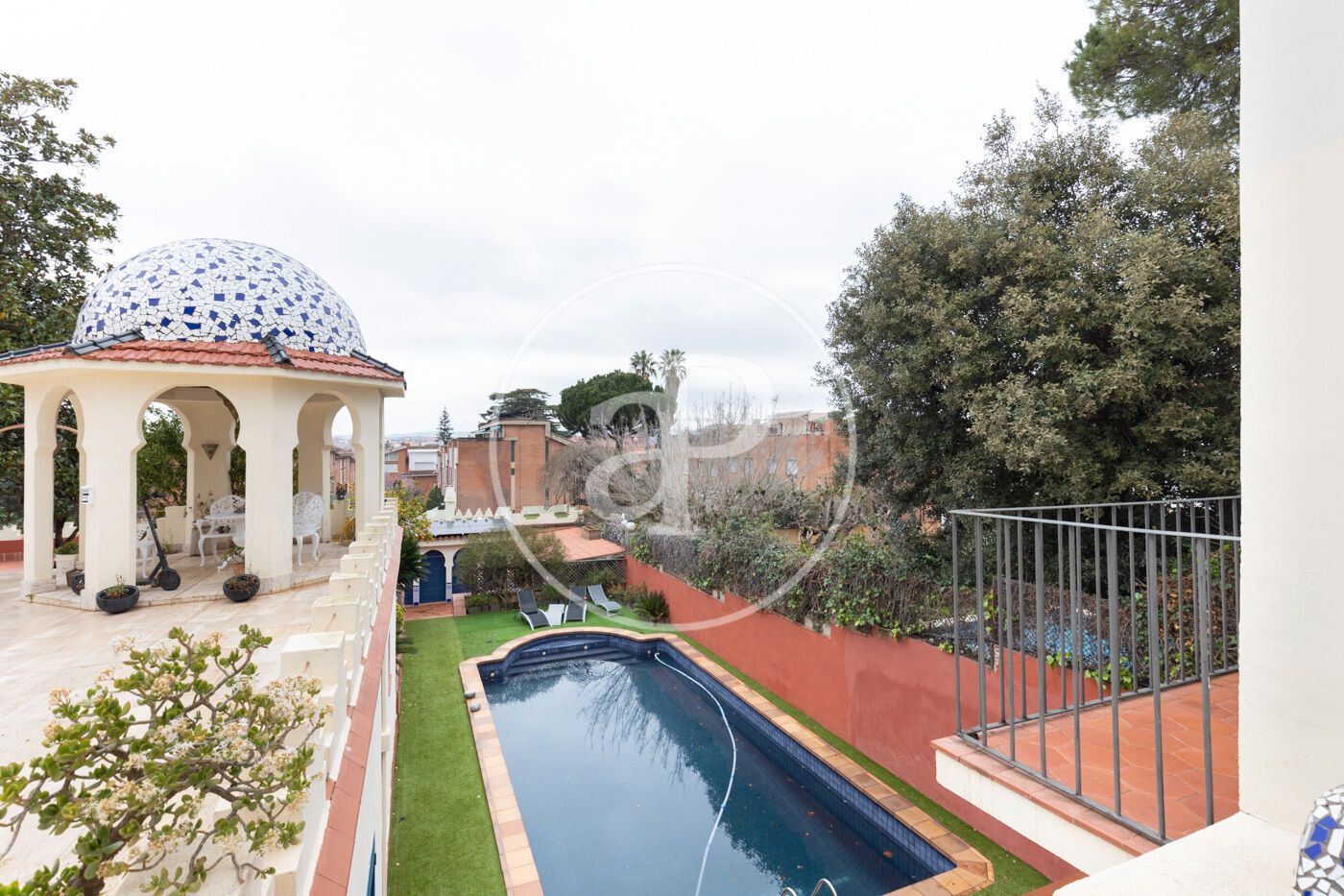 Swimming pool of Flat to rent in Sant Cugat del Vallès  with Air Conditioner, Heating and Storage room