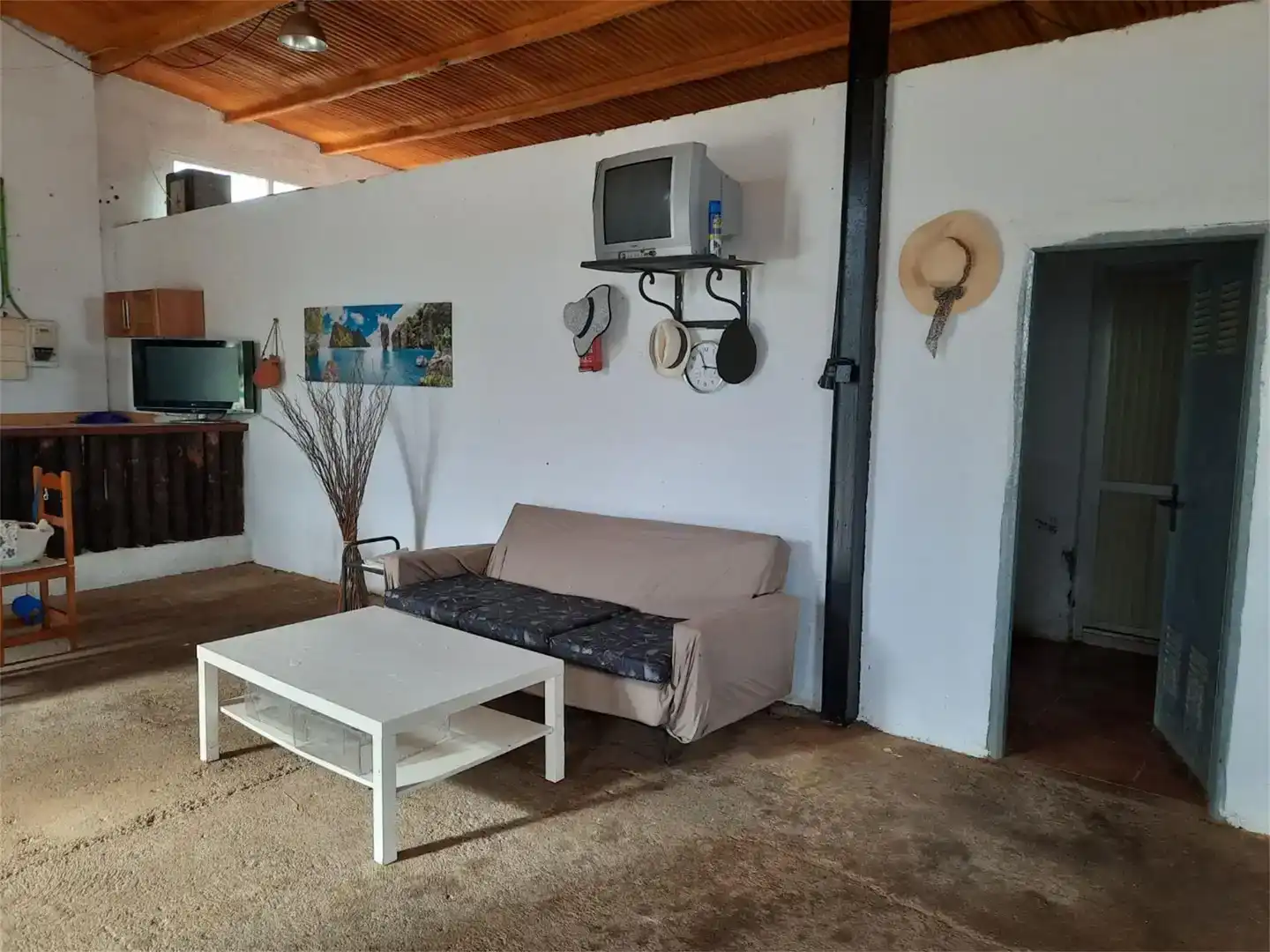 Sala d'estar de Finca rústica en venda en Belmez amb Aire condicionat, Jardí privat i Traster