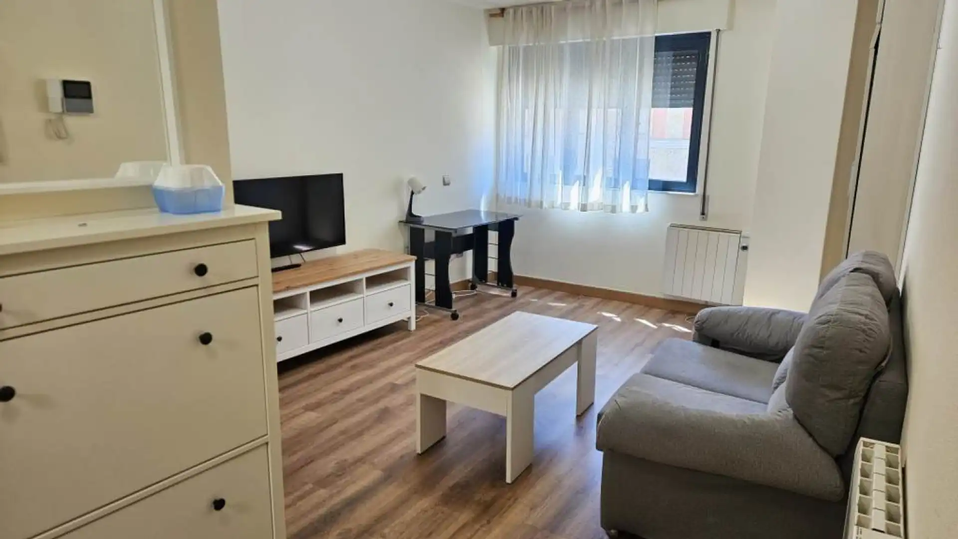 Sala de estar de Piso de alquiler en Salamanca Capital con Calefacción y Amueblado