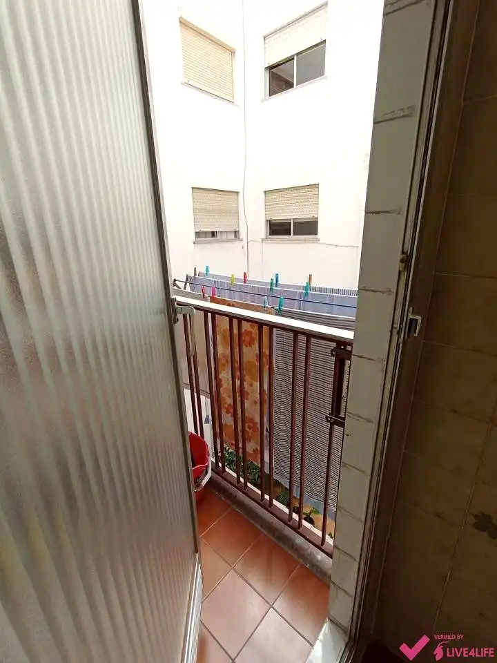 Terraza de Piso de alquiler en Valencia con Aire acondicionado, Terraza y Amueblado