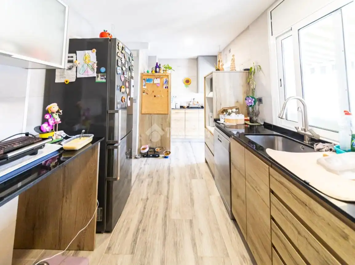 Cocina de Piso en venta en Cunit con Aire acondicionado, Parquet y Terraza