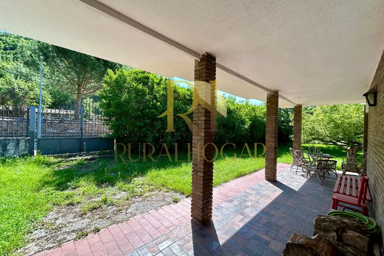 Terraza de Casa o chalet en venta en Matallana de Torío con Jardín privado