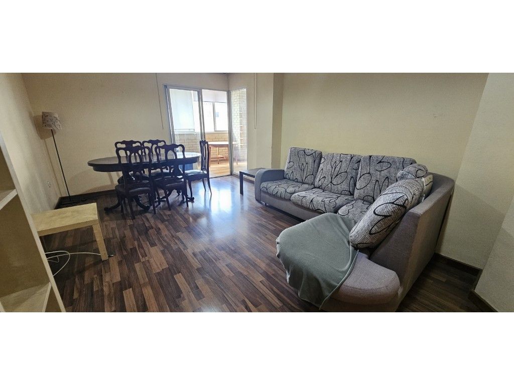 Living room of Flat for sale in Málaga Capital  with Air Conditioner, Private garden and Terrace