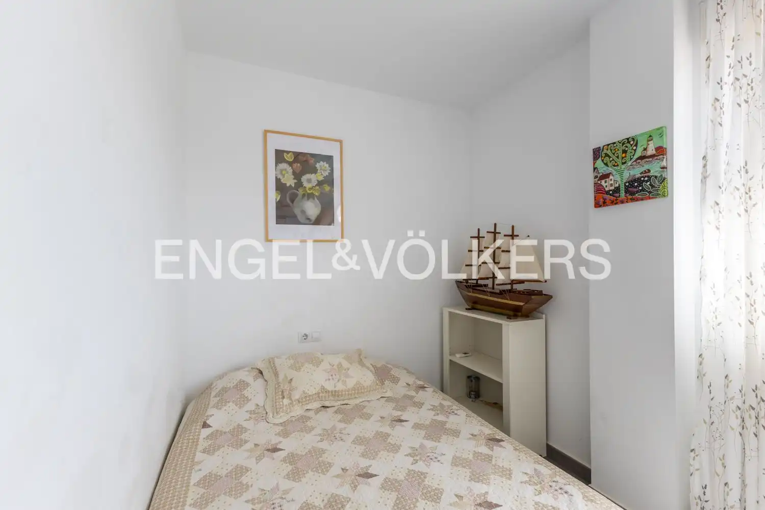 Schlafzimmer von Wohnung zum Verkauf in Alcalà de Xivert mit Klimaanlage, Heizung und Terrasse