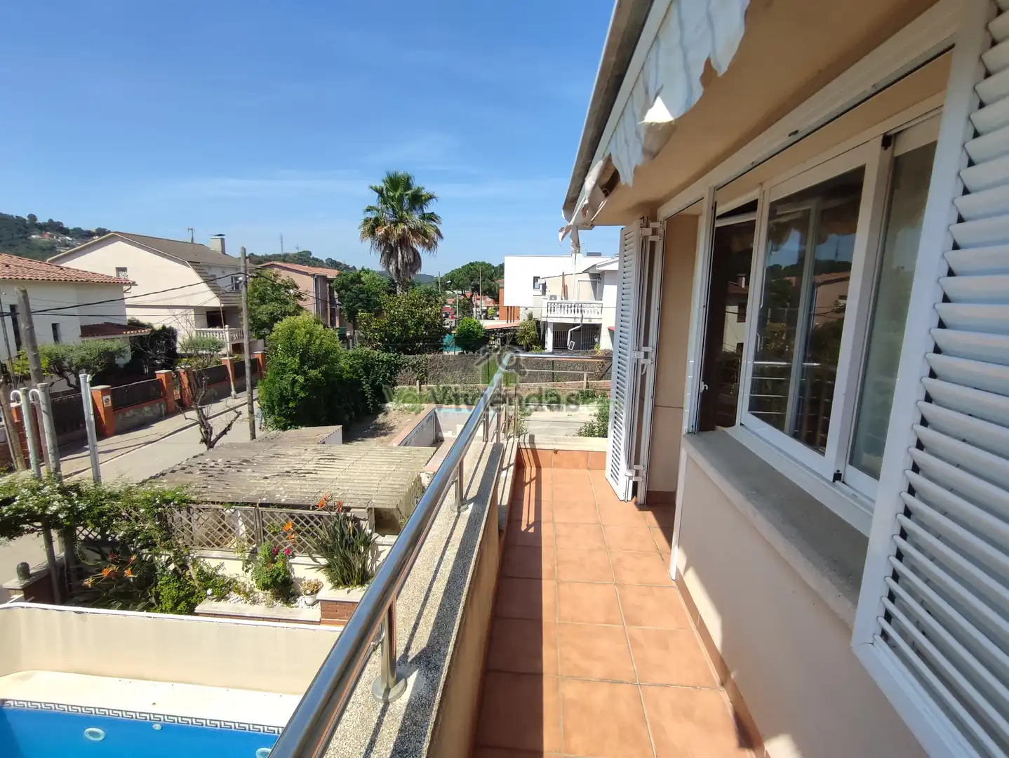 Terrassa de Casa o xalet en venda en Cerdanyola del Vallès amb Aire condicionat, Calefacció i Jardí privat