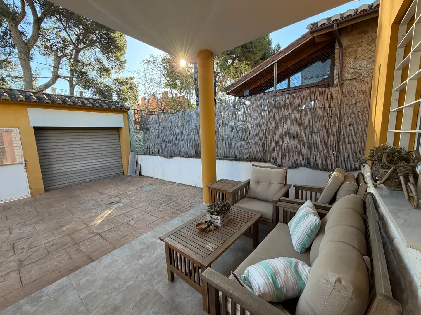 Terraza de Casa o chalet en venta en Moncada con Aire acondicionado, Calefacción y Jardín privado