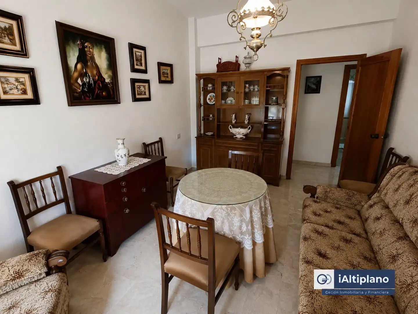 Dining room of Flat for sale in Caniles  with Terrace and Furnished