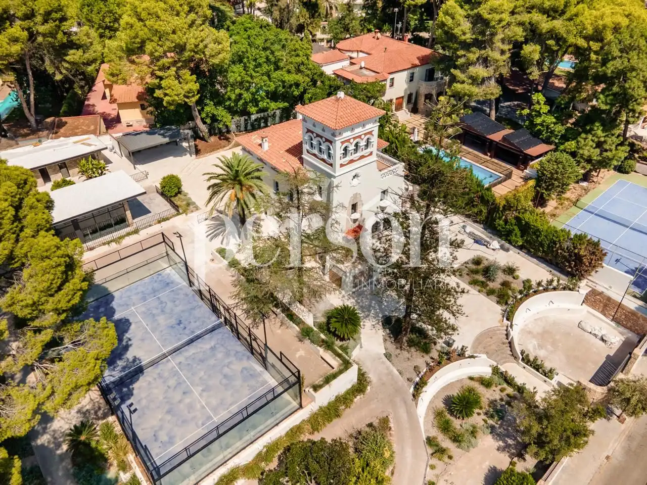 Exterior view of Houses for rent in Godella  with Air Conditioner, Heating and Private garden