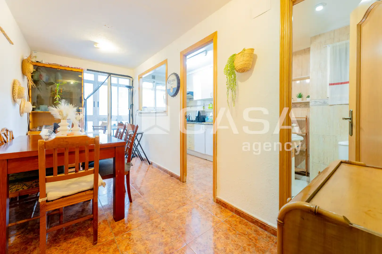 Kitchen of Duplexes for sale in Valencia  with Furnished and Balcony