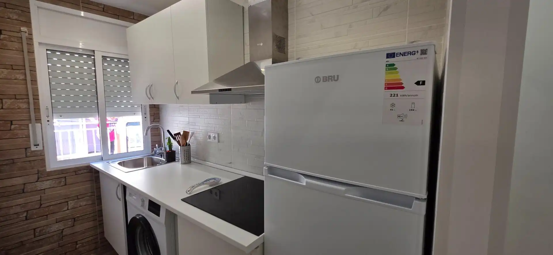 Cocina de Apartamento en venta en L'Ametlla de Mar  con Aire acondicionado, Terraza y Trastero