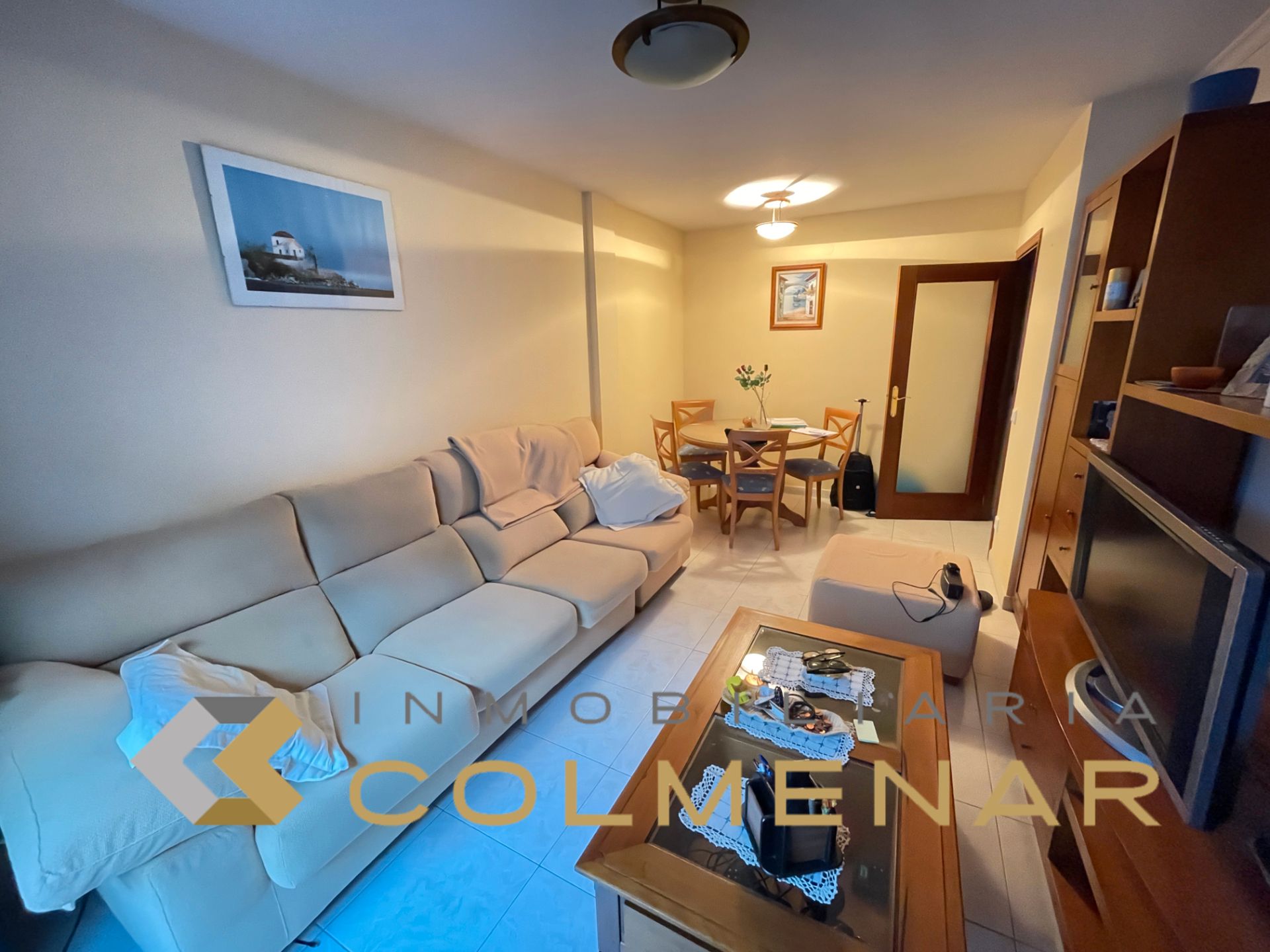 Sala d'estar de Pis en venda en Colmenar Viejo amb Calefacció i Terrassa