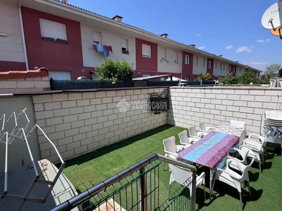 Terraza de Casa adosada en venta en Cuadros con Calefacción y Parquet