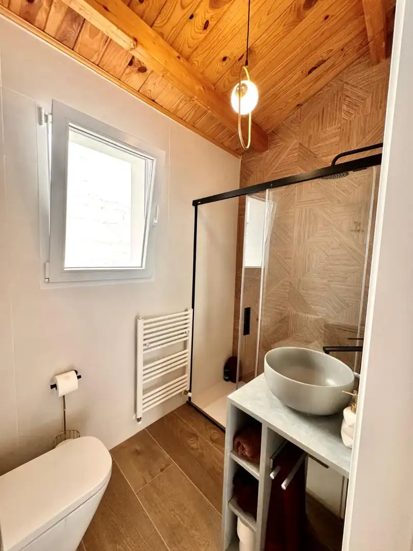 Bany de Casa o xalet de lloguer en Alicante / Alacant amb Aire condicionat, Terrassa i Moblat
