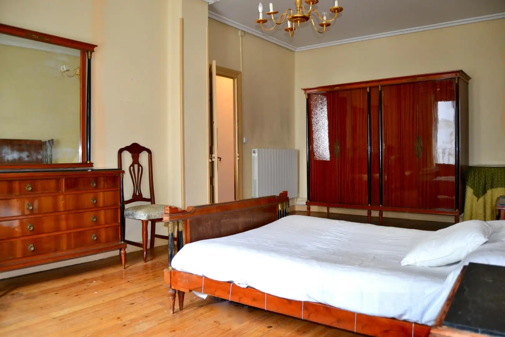 Bedroom of Flat for sale in  Pamplona / Iruña  with Heating, Storage room and Balcony