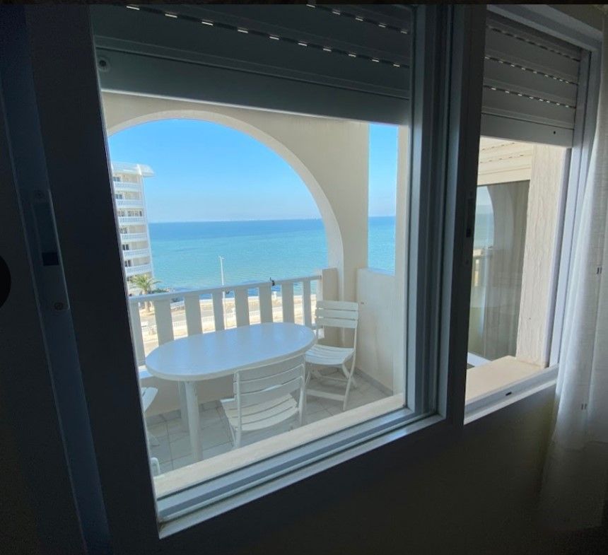 Bedroom of Apartment to rent in La Manga del Mar Menor  with Terrace, Furnished and Oven