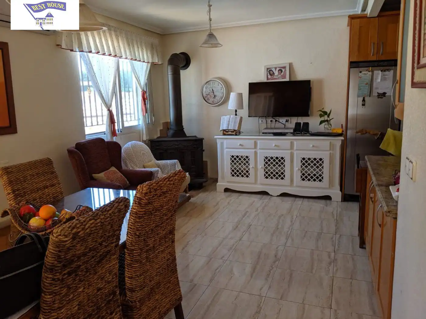 Sala de estar de Casa o chalet en venta en Archena con Aire acondicionado, Terraza y Trastero