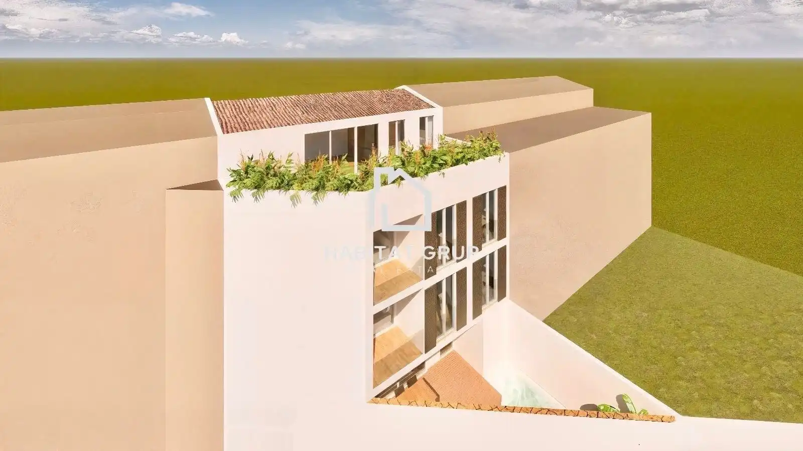 Exterior view of Duplexes for sale in Maó - Mahón  with Heating