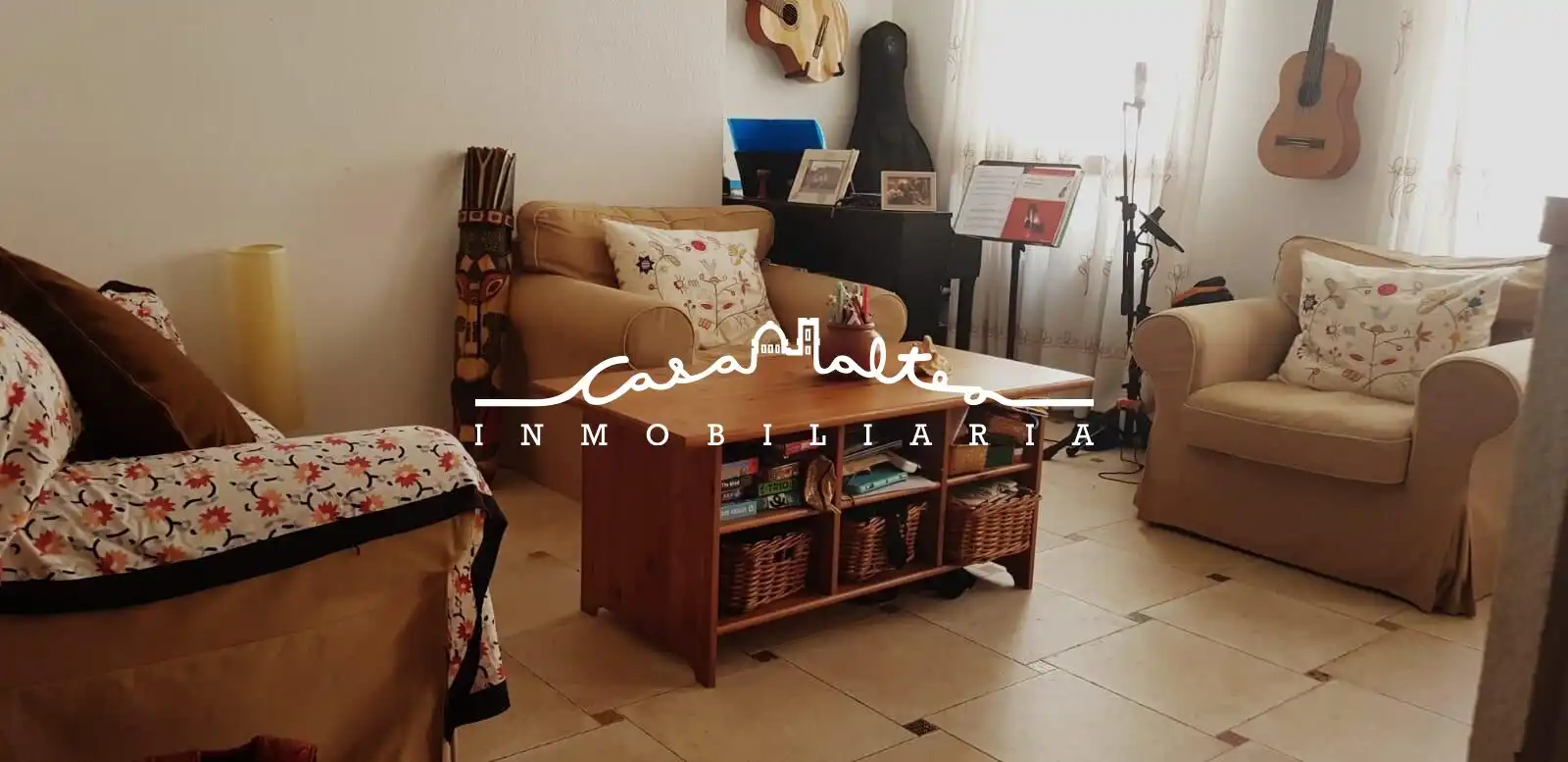 Living room of Houses for rent in L'Alfàs del Pi  with Air Conditioner, Terrace and Furnished
