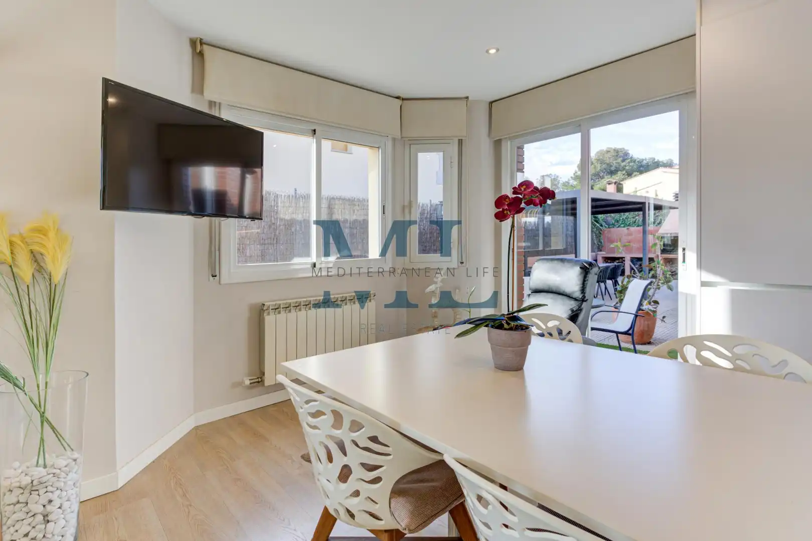 Comedor de Casa o chalet en venta en Sant Pere de Ribes con Calefacción, Jardín privado y Piscina