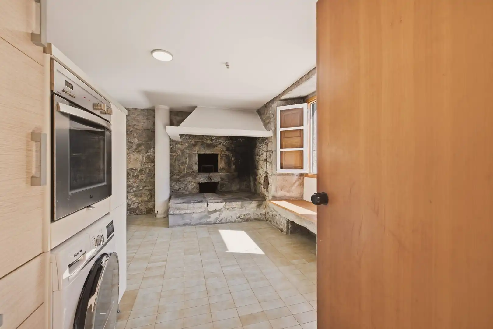 Cocina de Finca rústica en venta en Vilarmaior con Calefacción, Jardín privado y Terraza