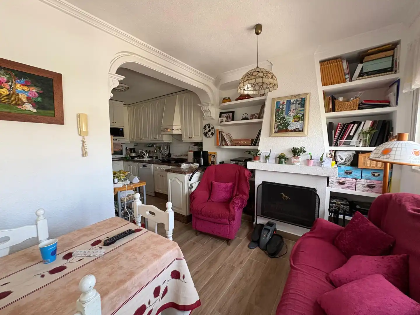 Kitchen of Detached homes for sale in Algeciras  with Air Conditioner, Storage room and Furnished