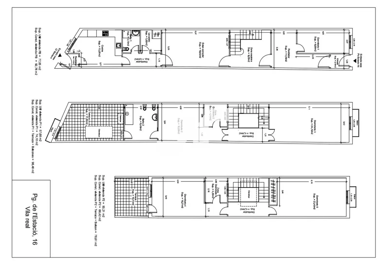 Casa o chalet en venta en Vila-real con Terraza, Trastero y Alarma