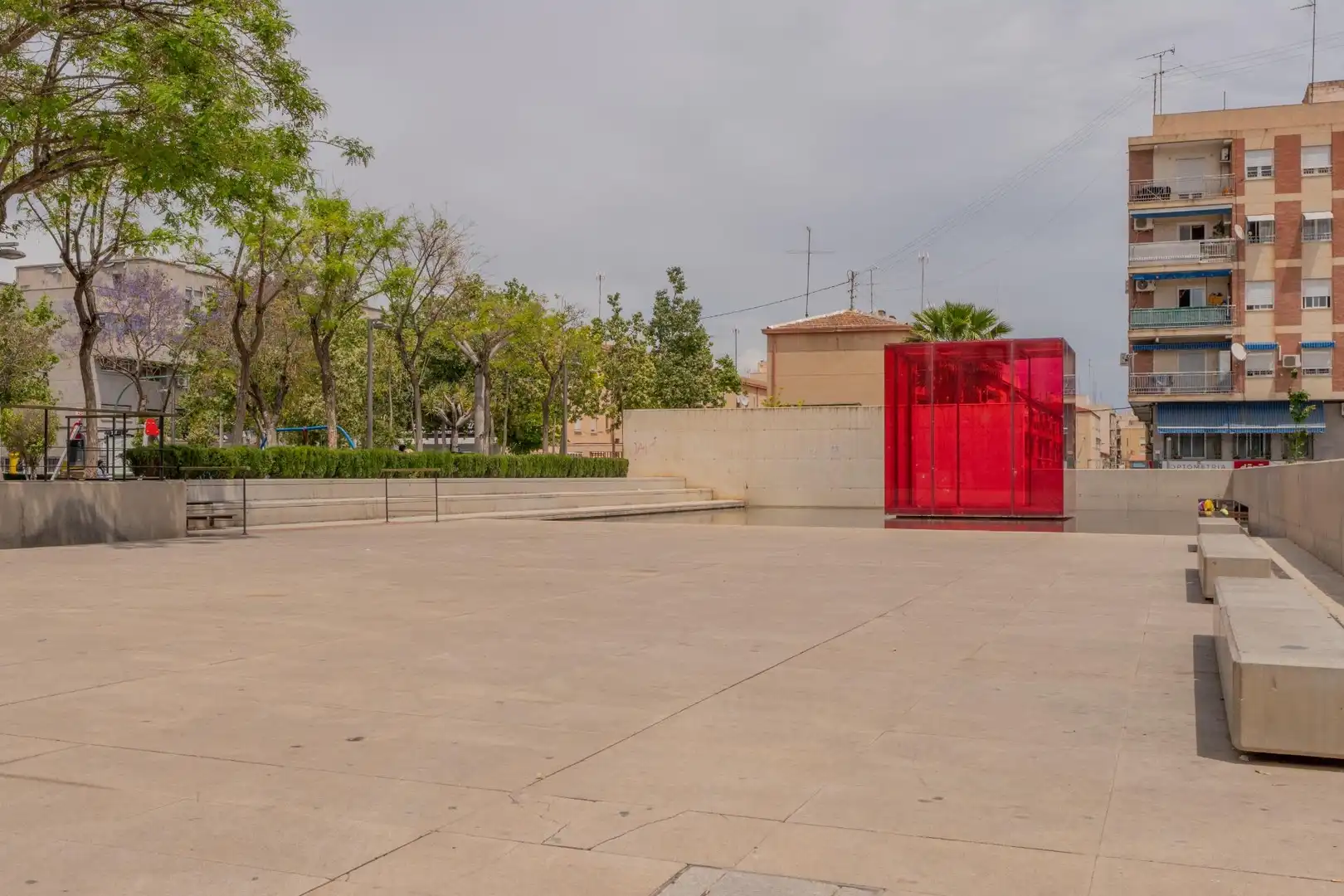 Vista exterior de Piso en venta en Elche / Elx con Aire acondicionado y Balcón