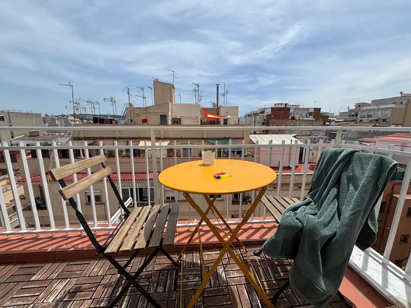 Terrasse von Dachboden zum Verkauf in L'Hospitalet de Llobregat mit Balkon